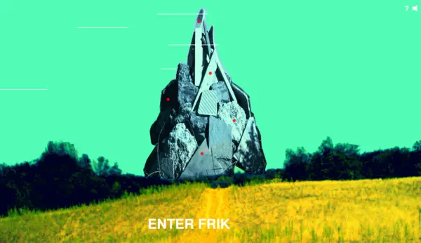 FRIK intro screen