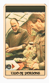 two of persons - AI-generated tarot card